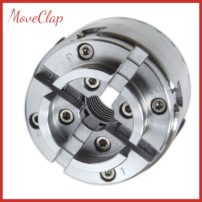[ในสต็อก] 4" WOOD LATHE CHUCK 4 JAW CENTERING TOOLS 1 8TPI/ M33 THREAD