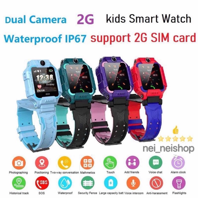 พร้อมส่งนาฬิกาเด็ก z6 smart watch คล้ายไอโม่ มัลติฟังก์ชั่เด็ก smart watch โทรศัพท์ ios a ndroid
