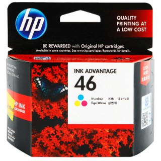 ตลับหมึกอิ้งค์เจ็ท [HP] 46 (CZ638AA) คละสี