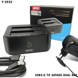 UNITEK USB 3.0 TOSATA6G Dual Bay Y-3032