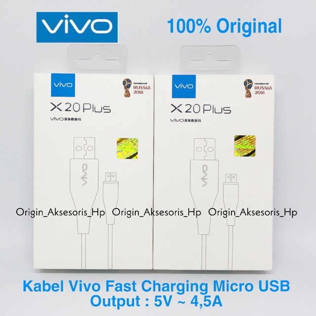 สาย Vivo Micro USB 4.5A สายชาร์จเร็วสําหรับ Vivo X9 X20 Plus สายชาร์จ Vivo