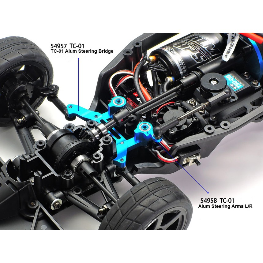 Tamiya Tc 01 Aluminum Steering Bridge Shopee Thailand