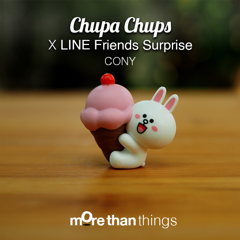Chupa Chups Line Friends Surprise Cony &amp; Ice Cream