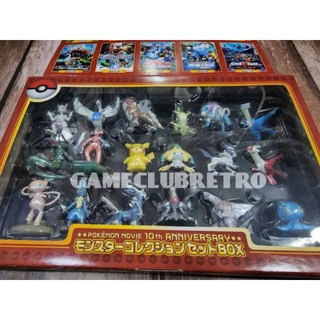 Name Pokemon Movie 10th Anniversary Monster Collection Set BOX Figure Brand New มือ 1