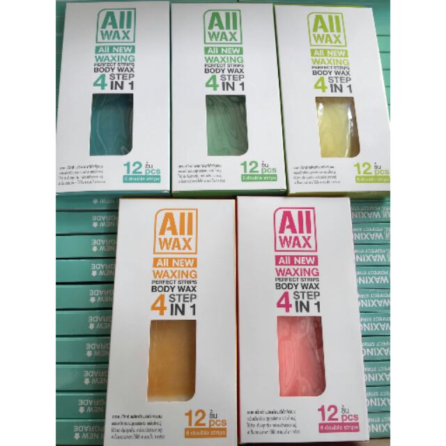 All wax ออลแว๊ก กำจัดขนแบบแผ่น