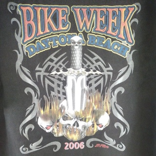 เสื้อยืดมือสอง Usa BIKE WEEK Size XL.อก24.5/ยาว30