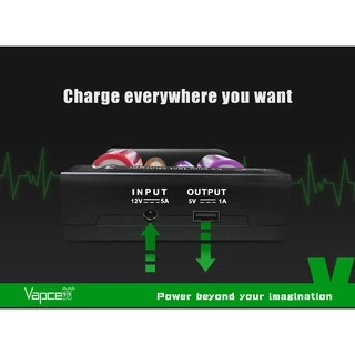 ที่ชาร์จถ่าน 2026 V3.0 Vapcell S4 Plus ที่ชาร์จถ่านเอนกประสงค์ Li-ion / Ni-Cd / Ni-MH ชาร์จไว ฟังค์ชั่นครบ