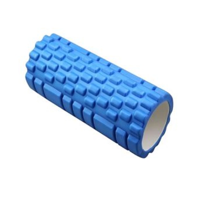 Hot deal โฟมลูกกลิ้งโยคะ Yoga Foam Roller Massage รุ่น HJ-B121  สีน้ำเงิน