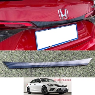 คาดฝาท้าย Honda Civic FE(2022-ปัจจุบัน) ลายคาร์บอน carbon