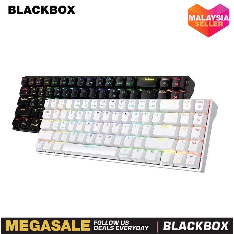 Royal Kludge RK71 Hotswap ไร้สายบลูทูธคีย์ RGB Backlight Tri โหมดบลูทูธไร้สายคีย์บอร์ด