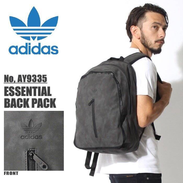 Adidas Originals Essential Backpack 2018 กระเป๋าเป้ใบใหญ่ Unisex สไตล์ Sport