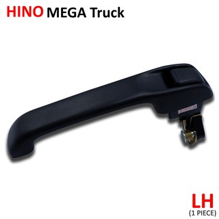 มือจับนอก มือดึงนอก มือเปิดนอกประตู สีดำ สำหรับ Hino MEGA Truck