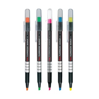 ปากกาเน้นข้อความ ปากกาไฮไลท์ เพนเทล Pentel (S512) 5 สี