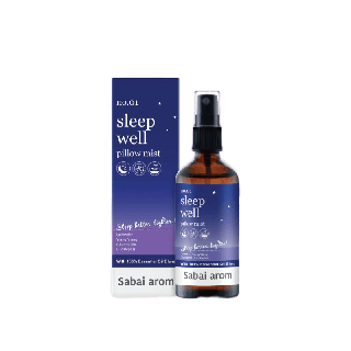 [Best seller] SabaiArom Sleep Well Pillow Mist สบายอารมณ์ สเปรย์น้ำมันหอมระเหยฉีดหมอน เพื่อการนอนหลับ