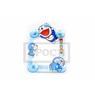 พรบ. ติดรถยนต์ ลาย Doraemon สีฟ้า บินล่องลอย คุณภาพดี