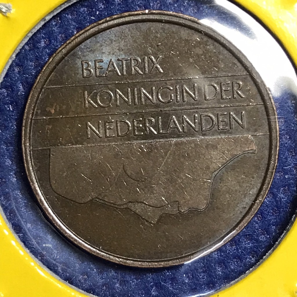 No.13946 ปี1984 เนเธอร์แลนด์ 5 CENTS เหรียญเก่า เหรียญต่างประเทศ เหรียญสะสม เหรียญหายาก ราคาถูก
