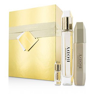 BURBERRY Body Coffret: Eau De Parfum Spray 85ml/2.8oz + Body Milk 100ml/3.3oz + Eau De Parfum 4.5ml/0.15oz Size: 3pcs