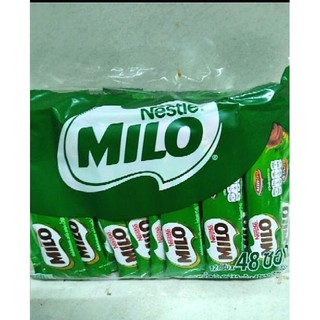 ไมโลซอง(MILO)​ เครื่องดื่มช็อกโกแล็ตมอลต์ ไมโล น้ำหนัก 12 กรัม 48 ซอง