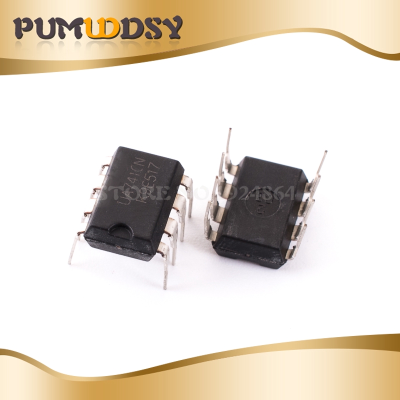 100PCS/LOT UA741CN UA741 741CN 741 DIP8 IC