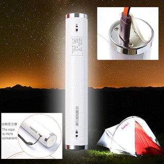 USB rechargeable Outdoor bar light LED emergency light hiking camping tent light bulb waterproof switch