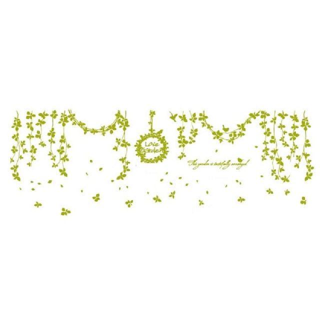สติ๊กเกอร์ตกแต่งผนัง GSN-018 Love Garden 310x100 cm