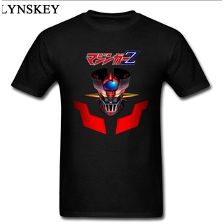 เสื้อยืดแขนสั้น ผ้าฝ้าย พิมพ์ลายการ์ตูนอนิเมะ Mazinger Z สไตล์ญี่ปุ่น