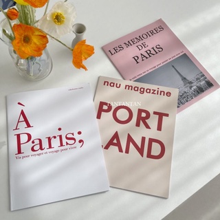 🪐⚡พร้อมส่ง⚡ —:  พร็อพสมุด A` Paris, PORT​ LAND​  📒