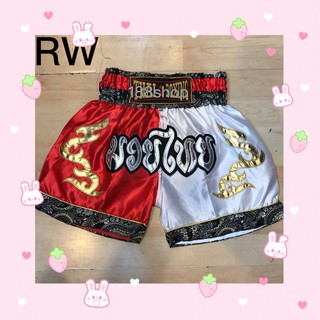 Muay Thai shorts thai boxing pants unisex pants กางเกงมวยไทย 【M】【ผู้ใหญ่】