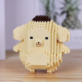 เลโก้ ตัวต่อ นาโน Nanoblock Microblock นาโน ไมโคร บล็อก HC MAGIC 6018 ปอม ปอม ปูริน Pom Pom Purin