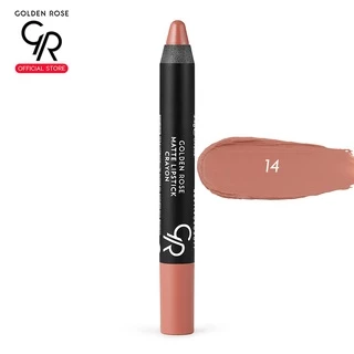 (ขายดีที่สุด)GoldenRose โกลเด้น โรส ลิปดินสอ แมท ลิปสติก เครยอน Matte Crayon Lips (โค้ดAY9L44 ลด45 ขั้นต่ำ300)