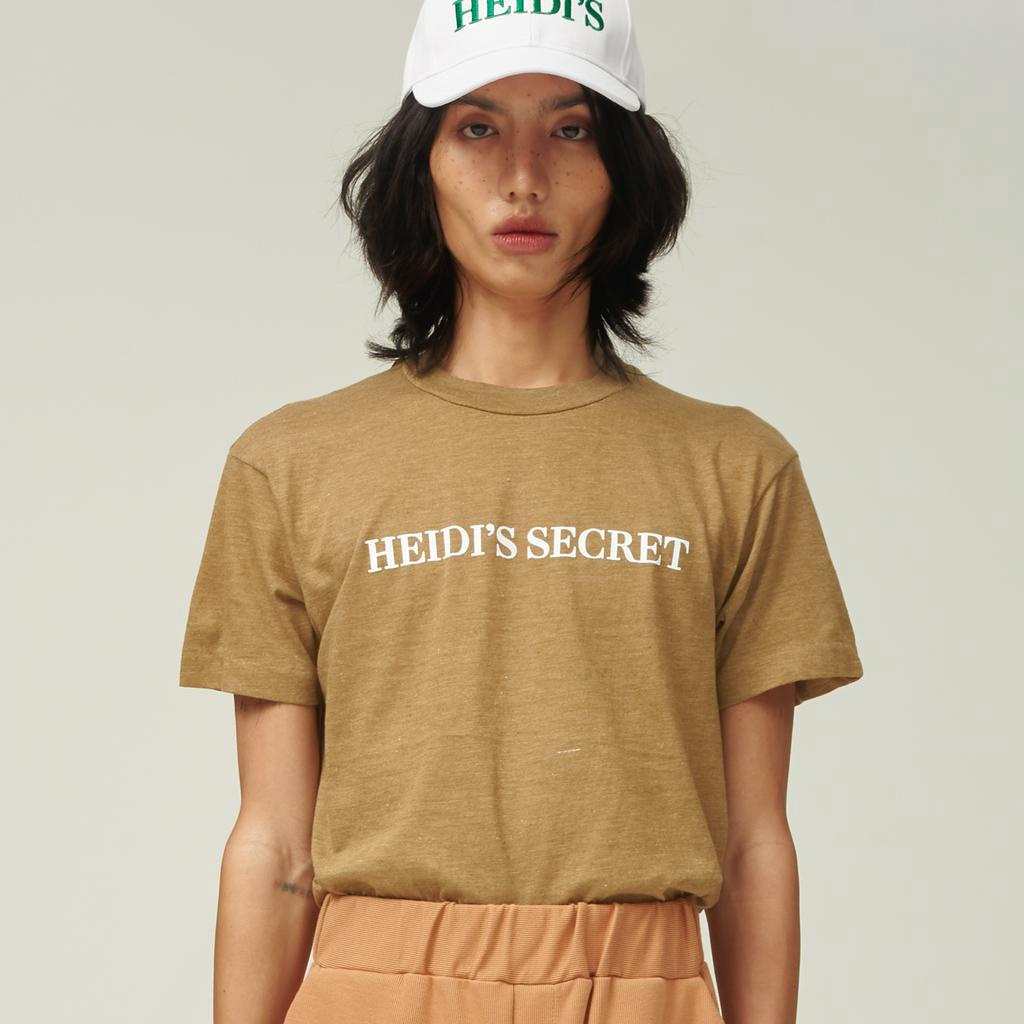 Heidi’s Secret Classic Tee - Beige/Military Green/Navy Blue