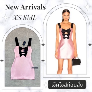 🔘เช็คSIZEก่อน🔘ชุดเดรสสั้นสีชมพู Dress เดรสสั้นออกงาน เดรสสั้นน่ารักๆ เดรสสั้นสายเดี่ยว เดรสสั้นเซ็กซี่ เดรสสั้นเหนือเข่า