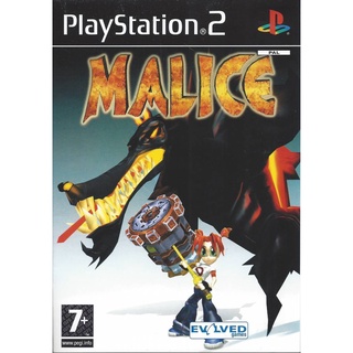 Malice (Europe) PS2 แผ่นเกมps2 แผ่นไรท์ เกมเพทู