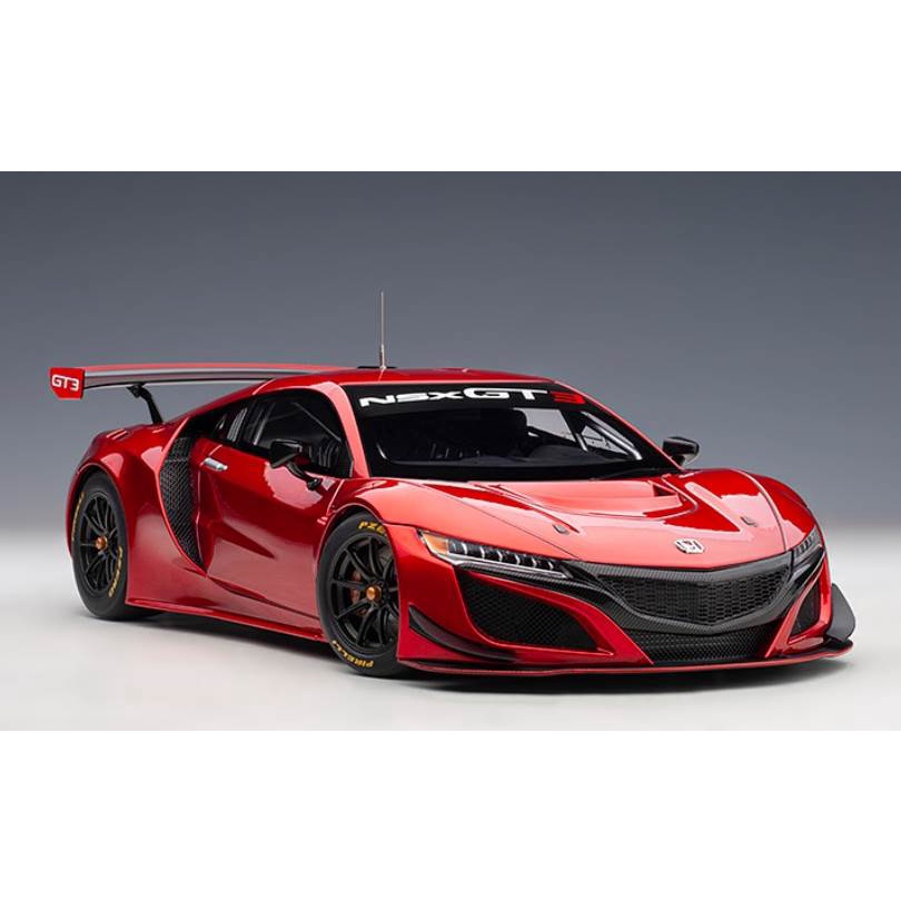 AUTOart 1/18 : 81895  HONDA NSX GT3 2018 (HYPER RED)