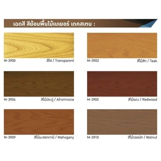 Beger DeckStain สีย้อมไม้ เบเยอร์แบบด้าน สีทาพื้นไม้ ขนาด 1/4 แกลลอน 0.946ล. สีย้อมพื้นไม้ สีทาไม้ สีย้อมไม้