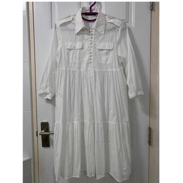FQ&L white dress size M