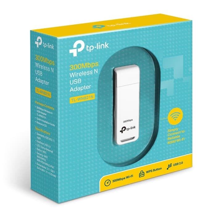 USB WIFI WIRELESS N TPLINK TL-WN821N 300 Mbps TP-link tl-wn821 300mbps อะแดปเตอร์ wi wn 821