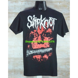 เสื้อยืดผ้าฝ้ายพรีเมี่ยมเสื้อวง SLIPKNOT เสื้อยืดวงดนตรีร็อค เสื้อวินเทจ สลิปน็อต SKT925