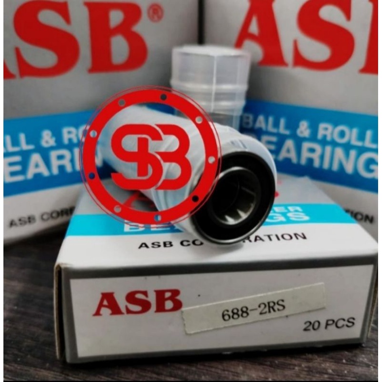 MINIMAL Bearing 688 2RS ASB ORIGINAL (ซื้อขั้นต่ํา 40 ชิ้น)