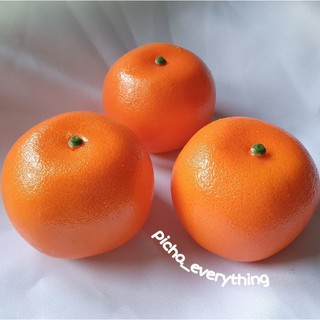 [พร้อมส่ง]🍊ส้มปลอม ผลไม้ปลอม พร็อพผลไม้