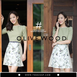 TKP246 OLIVE WOOD DRESS (usecode “KISSPMAY “ -100B.-)