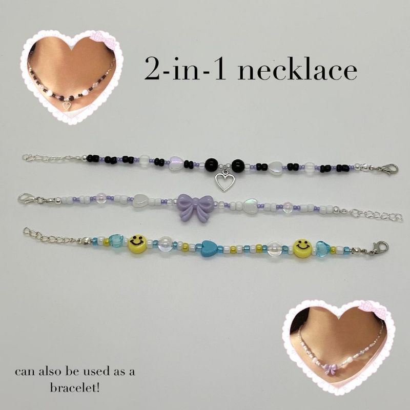 ชุดสร้อยคอ 2-in-1***