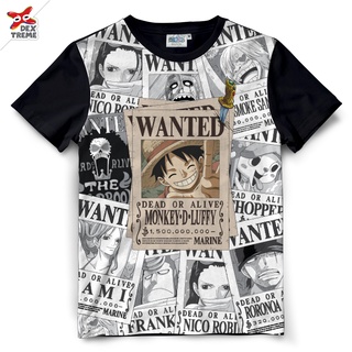 เสื้อยืดวันพีช One Piece-1385 : WANTED