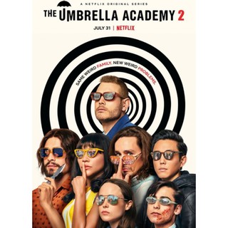 DVD The Umbrella Academy ซีซั่น 2 : 2020 #ซีรีส์ฝรั่ง (ดูพากย์ไทยได้-ซับไทยได้)