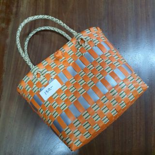*patchatharinshop* ชิ้นสุดท้ายสำหรับงานตะกร้างานฝีมือจากผู้สูงอายุ สำหรับจ่ายตลาดทำมือทุกขั้นตอนจากวัสดุรีไซเคิล