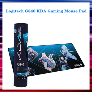 Logitech G840 KDA Collaboration Limited Edition Customized Gaming Mouse Pad XL 400*900mm Large Desk Mice Pad for Laptop PC Game.แผ่นรองเมาส์