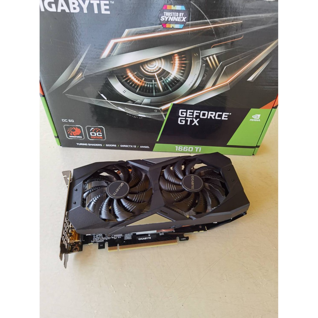 Gigabyte Geforce GTX 1660 IT OC 6G (มือสอง-สภาพใหม่)