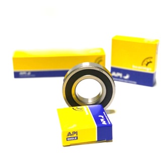 API Bearing 6205 2RS ตลับลูกปืน เม็ดกลมร่องลึก คุณภาพเยี่ยม มาตรฐาน DGBB