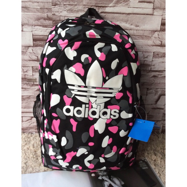กระเป๋า Adidas backpack outdoor sports bag Polyester แท้