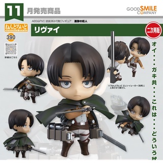 (🔴พร้อมส่ง) Attack On Titan Nendoroid Levi เนนโดรอยด์/ด๋อย รีไวล์ ของแท้ 💯